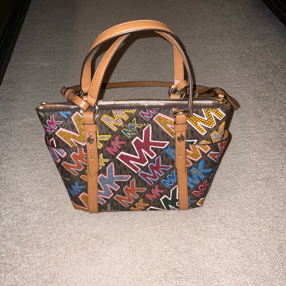 Michael Kors Michael Signature Sullivan Small Convertible Top-Zip Tote
